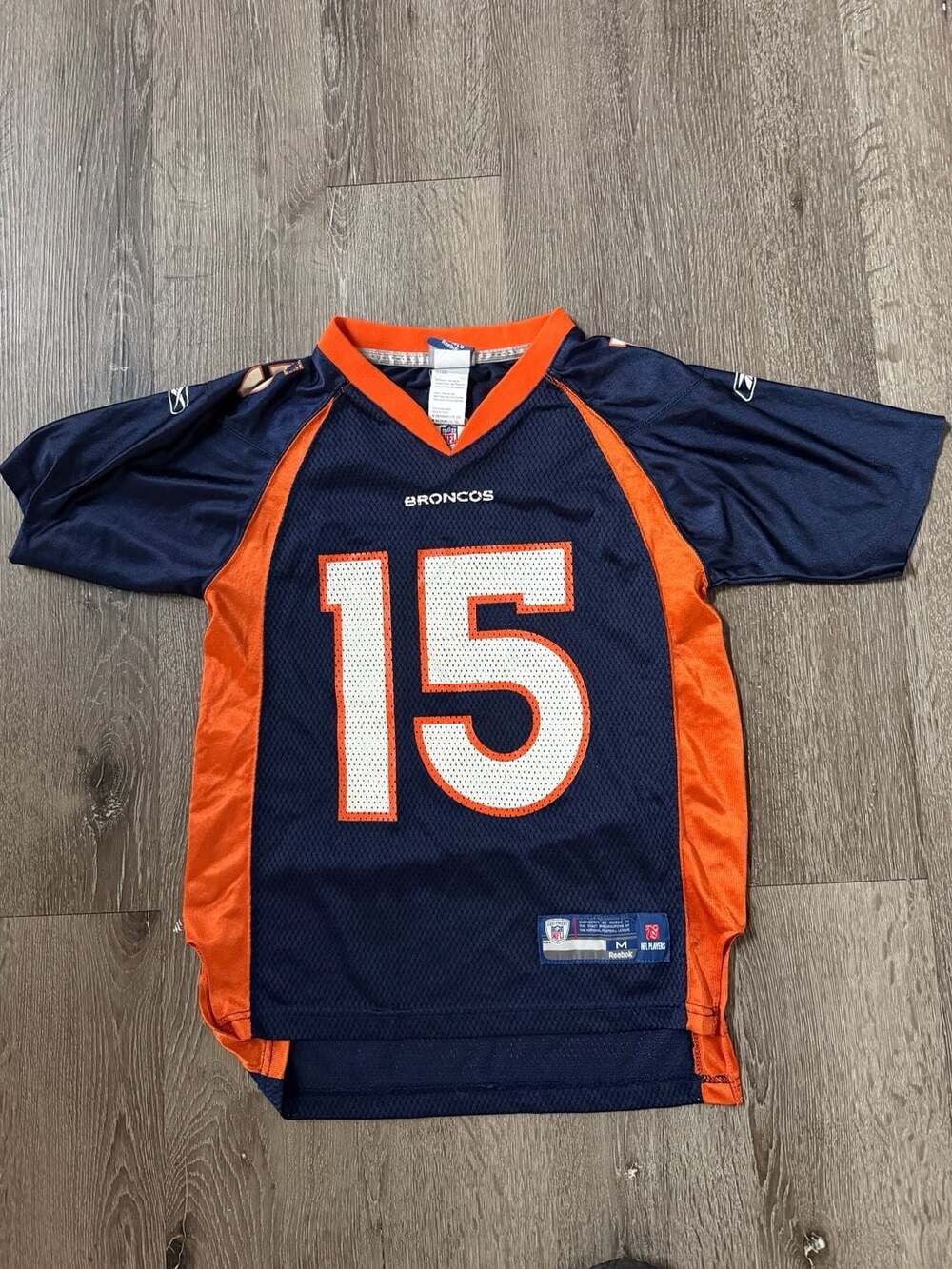Reebok Denver Broncos Tim Tebow #15 Jersey Size M (10-12) Youth